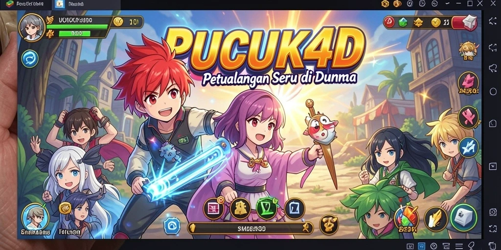 Gameplay seru dan menawan di PUCUK4D.