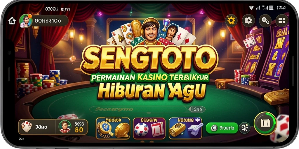 Tampilan gameplay SENGTOTO yang seru dan menegangkan di dunia kasino.